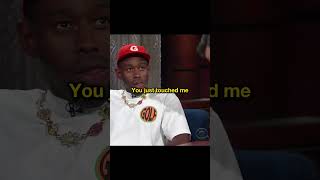 Tyler the Creator gets Freaky during an Interview 🤣 #tylerthecreator #shorts #rap #funny #sus