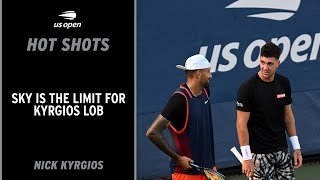 Nick Kyrgios Hits Untouchable Lob in Doubles! | 2022 US Open