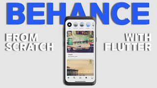 [Coding ASMR] 🎨 Behance UI From Scratch With Flutter