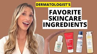 Dermatologist's Favorite Skincare Ingredients! Vitamin C, Glycerin, Benzoyl Peroxide, & More