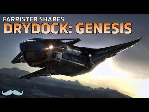 Drydock: Genesis Starliner Star Citizen 4K