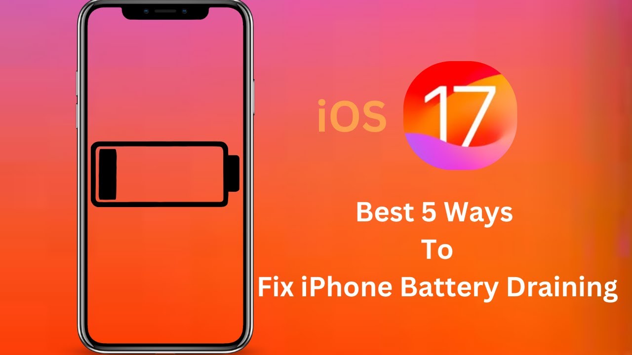 5 Hacks To Fix IPhone Battery Drain | IOS 17 Battery Saving Tips. # ...