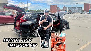 HONDA CR-V MODIFICADA COMPLETA BAGGED INTERIOR VIP!