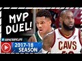 LeBron James vs Giannis Antetokounmpo MVP Duel Highlights (2017.11.07) Cavs vs Bucks - MUST SEE!