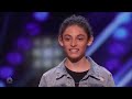 Benicio Bryant Judges Did NOT Expect This Shy Boy’s Voice  America's Got Talent 2019