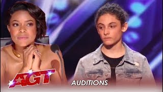 Benicio Bryant: Judges Did NOT Expect This Shy Boy’s Voice | America's Got Talent 2019