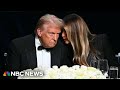 Melania Trump attends Al Smith dinner with former president