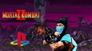 Mortal Kombat II (Playstation) – Sub-Zero Playthrough [HD] | RetroGameUp