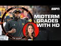 Heather Dinich's midterm grades for first year CFB coaches