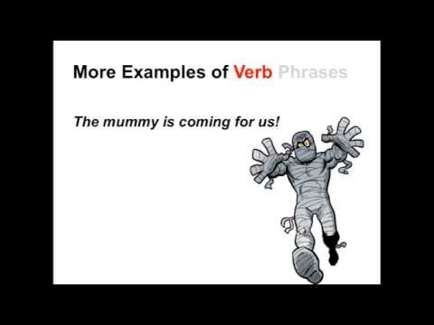 Verbs and Verb Phrases | Parts of Speech App Verbs and Verb Phrases | Parts of Speech App