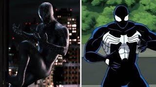 Spider-Man TAS: Black Suit First Swing, with Spider-Man 3 Audio