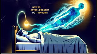 HOW TO ASTRAL PROJECT EASILY! (do it tonight!)