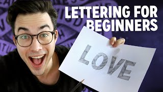 How To Start Hand Lettering – first steps (for beginners)