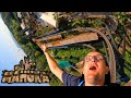 Riding Mahuka At Walibi Rhône-Alpes - AMAZING NEW Intamin Hot Racer!