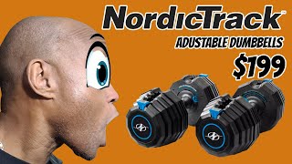 SALE! $199 NordicTrack Adjustable Dumbbells! Get Em While You Can!