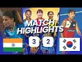 India vs South Korea Hockey Highlights | Thrilling 3-2 Victory | Deepika & Sangita's Stunning Goals!