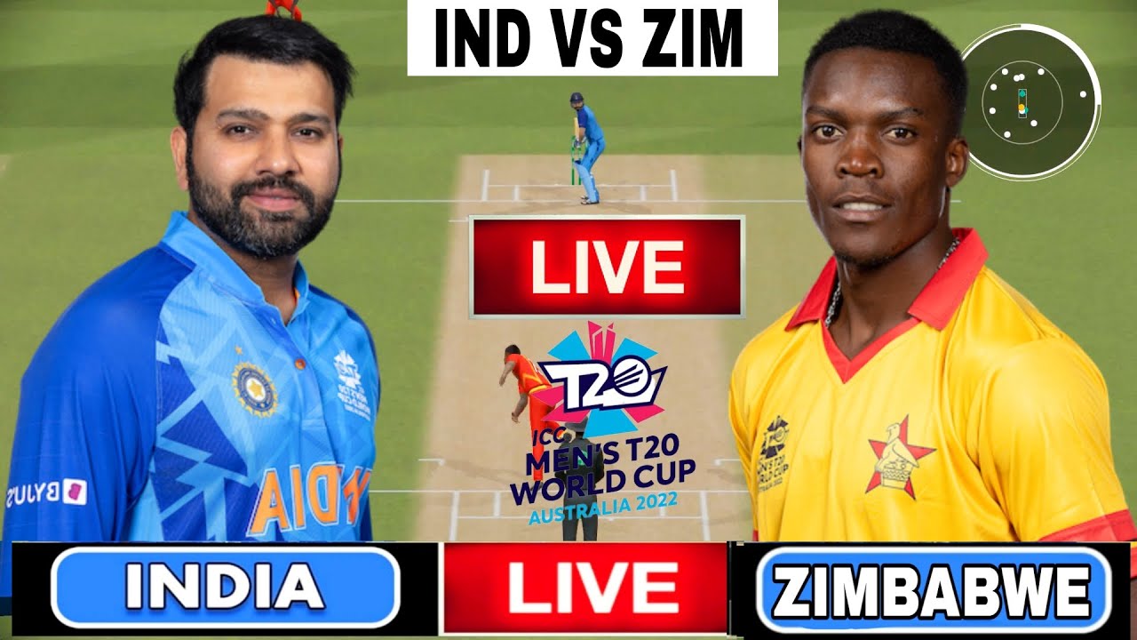 🔴Live: Ind Vs Zim | India Vs Zimbabwe Live | T20 World Cup 2022 Live # ...