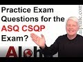 ASQ CSQP Practice Exam