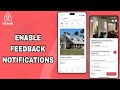 How To Enable Feedback Notifications On Airbnb App