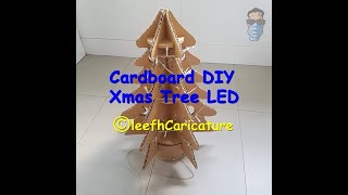 Christmas tree Cardboard DIY