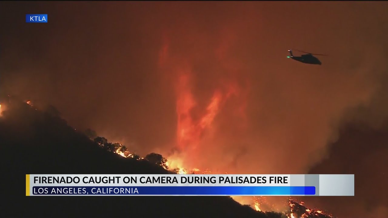 How Fire Tornadoes Form