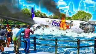 BIRD STRIKE Brings Down Aircraft into the CITY!
