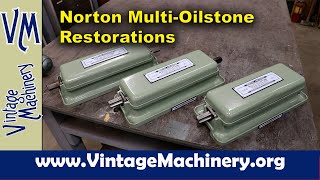 Restoring Sets of Norton IM313 Multi-Oilstones