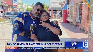 Recent homicide victim honored at remembrance event in L.A.