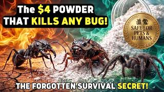 The Ancient Powder That Kills Any Bug — And Why Pest Control Companies Pretend It Doesn't Exist
