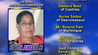 Edith Aimable long