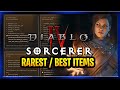 Diablo 4 Best And Rarest Items in Game Diablo 4 UNIQUES Part 4 ALL Sorcerer Uniques