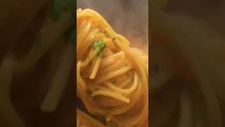 Korean-style Shrimp Scampi Spaghetti 🍤