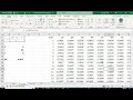 Using Data Table for Creating Annuity Tables in Excel