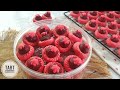 Tart Strawberry Tanpa Telur Cair di Mulut | Eggless Melt in Mouth Strawberry Tart