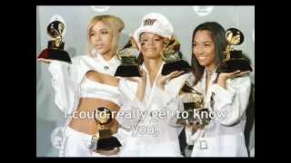 TLC FANMAIL LYRICS on Screen
