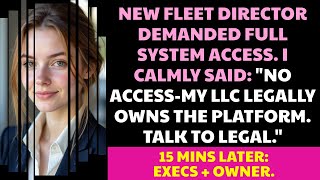 New director demanded FULL ACCESS-I said NO, it’s OWNED by my LLC… then it hit the EXECUTIVES