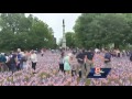 Time lapse video: 37,000 flags placed on Boston Common to honor fallen soldiers