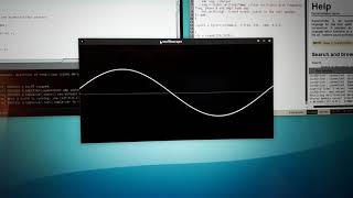 Simple oscilloscope with Processing and Supercollider