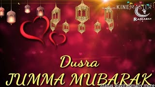 Ramzan ka Dusra jumma mubarak|  happy ramadan I Ramadan ka jumma whatsapp status