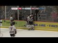 Draft Eligible Matt Poitras goes bar down