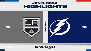 NHL Highlights | Kings vs. Lightning - January 9, 2024