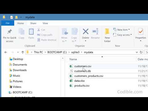 SQLite - how to create tables and upload csv data SQLite - how to create tables and upload csv data