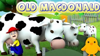 Old MacDonald- 3D Animation English Nursery Rhymes & Songs for toddlers