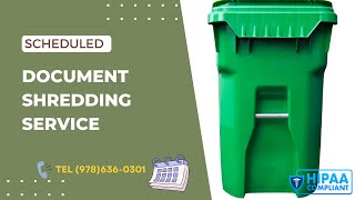 Best Residential Document Shredding in Boston, MA - Shred Old Files, Medical X-rays and Tax Records