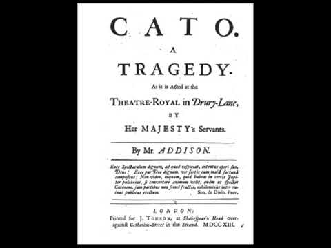 Cato: a tragedy