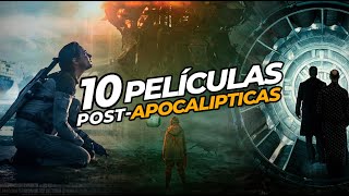 TOP 10 mejores PELICULAS  post apocalípticas que debes ver!!