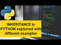 Inheritance in Python OOP Tutorial | Python Inheritance Super Method | Python Class Inheritance