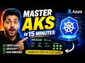 Master Azure Kubernetes Service (AKS) in 15 Minutes | Complete Beginner to Pro Guide