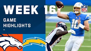 Broncos vs. Chargers Week 16 Highlights | NFL 2020