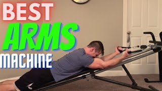 Is the Weider Ultimate Bodyworks / Total Gym the best machine for building Arms?